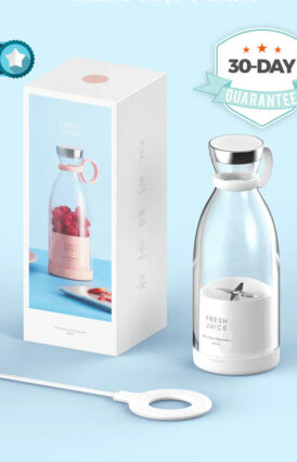 Fresh Juice Portable Blender 350ML  Grinder For Smoothie or Shakes, Mini Juicer