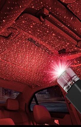 Auto Roof Star Projector USB Car LED Laser Light (Pack of 2)