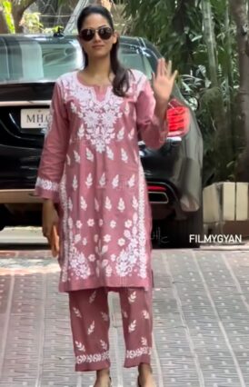 Bushra  Modal Straight Kurta Set