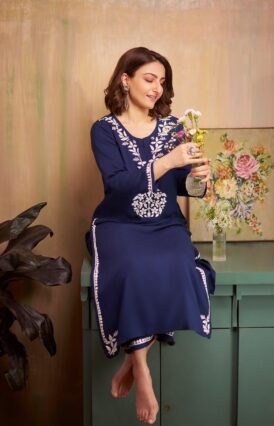 Karima  Rayon Straight Kurta Set