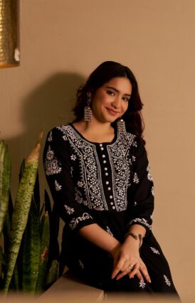 Gulnar  Rayon Anarkali Set