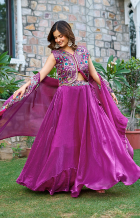 Ruqayya Anarkali Suit with Dupatta