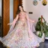 Floral Bloom Wedding Luxe Lahenga Choli Set
