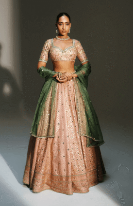 Tilton Festive Special Zari Embroidered Lehenga Choli With Dupatta